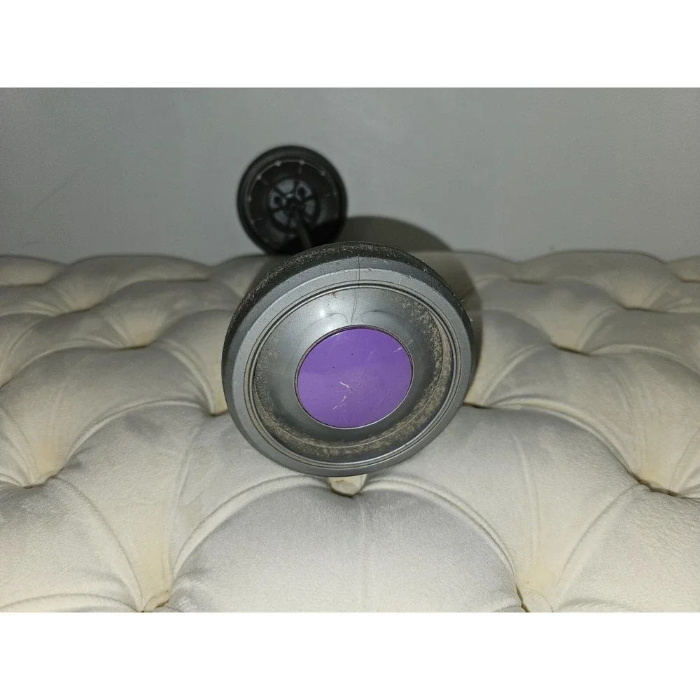 Dyson DC07 Rear Wheel Set Pair Genuine OEM Replacement Part Purple